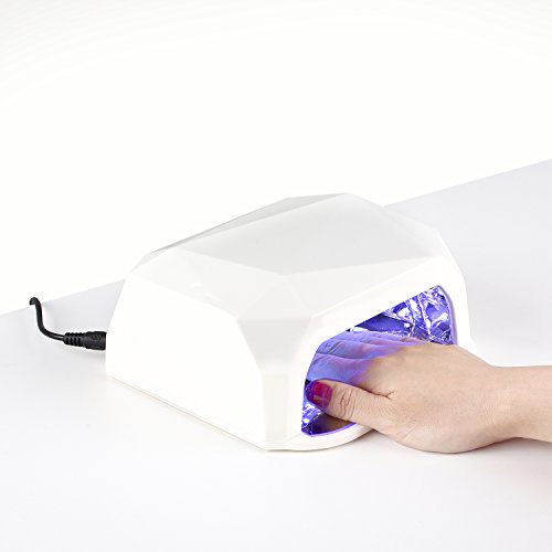 JSDA LED UV Nageltrockner professionelles Lichtaushärtungsgerät L3618S Maniküre Pediküre für die meisten Nagellacke geeignet; privater Gebrauch - 2