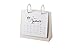 Produktbild HOUHOUNNPO Bilderrahmen Dual Schreibtisch Cr DIY Desktop Kalender Flip Stand Tisch Home Office Zeitplan Tischkalender (zufällige Farbe)