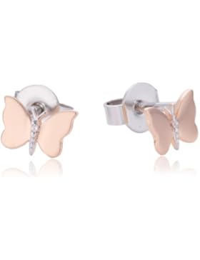 Esprit Kinder und Jugendliche-Ohrstecker Silber vergoldet rhodiniert ESER92538B000