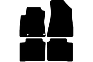 Kovvar Tapis de Sol Compatible avec Kia NIRO 2022-2025 Correspondant à la Version: NIRO | Hybride | Qualité: Basic