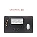 Produktbild FFDDZJJ Neue Pu Leder Wasserdichte Extra Große 80x39 cm Büro Computer Gaming Mauspad Gamer Mousepad Frauen Männer Tastatur Laptop Matte Schwarz mauspad