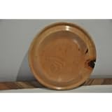 Dekorativer Holzteller aus Birnenholz, zur Vorlage von Obst oder Süssigkeiten.