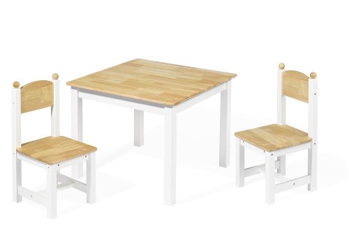 wooden table and 2 chairs by howa 5860