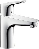 Hansgrohe Mitigeur de Lavabo Focus 100 Chrome avec Garniture de Vidage Tirette 31607000