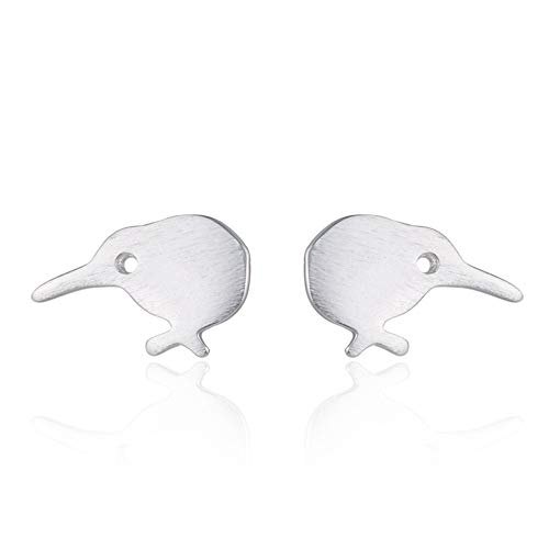 Preisvergleich Produktbild GDSGDSEH Ohrringe Gebürstete Kiwi-Vogel-Ohrstecker Für Frauen Flightless-Vögel-Gebürtige Schmuck-Partei-Geschenke