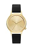 Komono Damen-Armbanduhr Analog Quarz One Size, Gold, schwarz