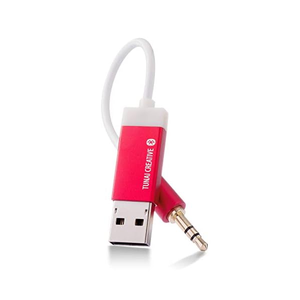 Firefly: der kleinste Bluetooth-Receiver der Welt mit Einem 3,5mm Aux-Anschluss für klares, schnurloses Streamen von Musik