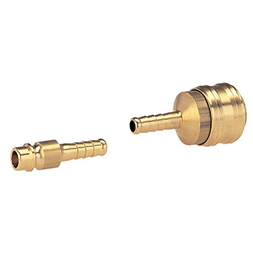 Gardena 7350-20 Kupplung für Kompressorschlauch für 6 mm GARDENA-Transparent-Schlauch mit Gewebe(