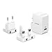 Price comparison product image Anker 12W USB Wall Charger PowerPort 1 with Interchangeable UK and EU Plugs for iPhone 6 / 6 Plus / 7 / 7 Plus, iPad Air 2 / mini 3, Galaxy Note 3 and More