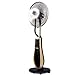 Produktbild NYTYU Ventilatoren Sprühventilator Hinzufügen von Wasserkühlung Vernebelungsventilator Fernbefeuchtungsventilator Ideal für den Außenbereich (Schwarz)