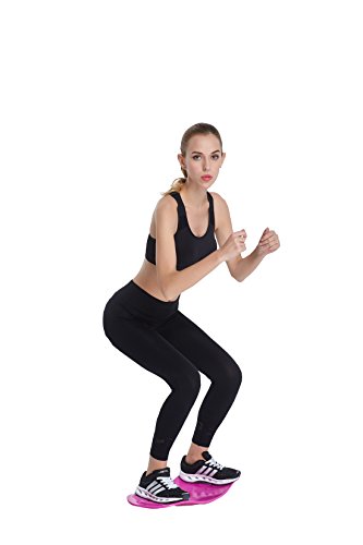 HOPESHINE Balanceboards Balance Trainer Fitness Balance Board für Abs, Beine, Arme und Gesäß Übung Yoga Wackelbrett - 4