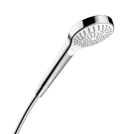 Hansgrohe Handbrause Croma Select S Multi, 1 Stück, Weiß;Chrom, 26801400
