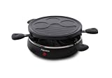 Bestron AYX601 - Raclette con 6 sartenes (800 W)