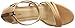 BATA Women's Jenna Gold Fashion Sandals-5 UK/India (38 EU) (7618037)