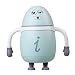 Produktbild LDRAGON USB-Befeuchter Home-Auto-Desktop Mini-Cartoon Ultraschall-Zerstäuber Portable Air Purifier 7 Color Light Anti-Skid 12H Automatische Abschaltung-8.3 * 14,6 * 14,8 cm,Green
