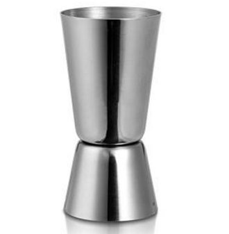 kanglo Edelstahl Dual-Messen Geist Messbecher Tasse Unze Bar Party Cocktail Getränke 20-40ml