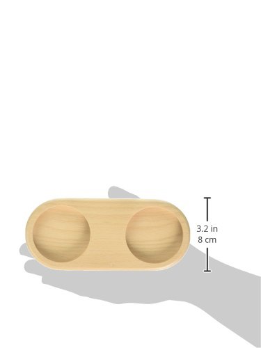 Zassenhaus 0000036015 Mühlenuntersetzer, Holz, natur, 1,4 x 7,6 x 16 cm - 2