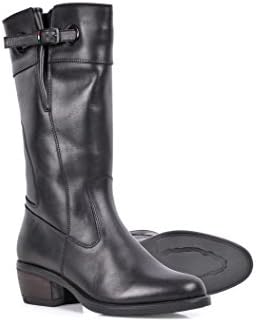 V Quattro Livia Motorcycle Boots, Black, 36