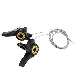 perfk 1 Paar MTB Fahrrad Daumenschalter Schalter Trigger Schalthebel