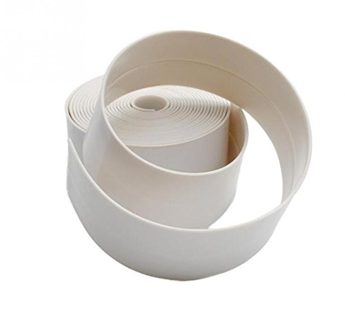 Preisvergleich Produktbild PVC Bad Versiegelungsmittel Tape, weiß Badezimmer und Wand Dichtungsband selbstklebend Klebeband Becken Edge Küche Gap Dichtung Wasserdicht von Wady