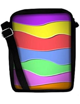 Snoogg , Damen Umhängetasche mehrfarbig multi