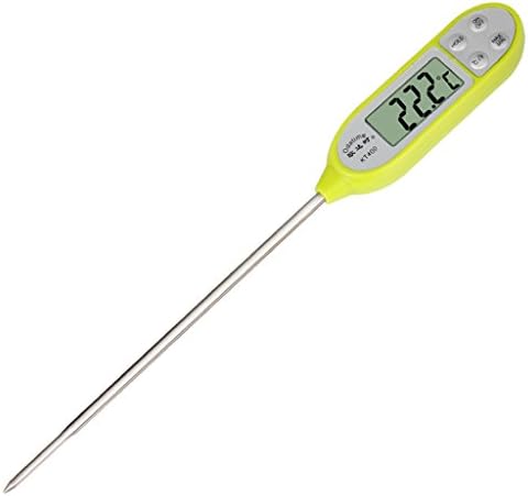Digital Probe Meat Thermometer Kitchen Thermometer LCD Food Probe Stainless Steel Corrosion Protection Cooking Thermometer with Probe, ideal for cooking, grilling, BBQ, Baking, Baby Food, etc.