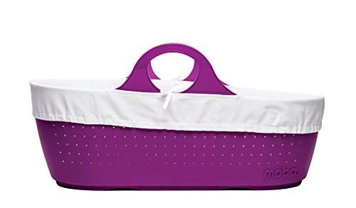 Moba Contemporary Moses Basket (Grape)