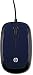 Produktbild HP X1200 (H6F00AA) Optische Maus mit Kabel (3 Tasten, Optischer Sensor, 1200 CPI, USB-Anschluss) blau