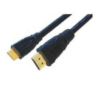 SODIAL(Wz.) Kabel Verbindungskabel HDMI Mini auf HDMI Stecker 1,8 m Kabel (schwarz)