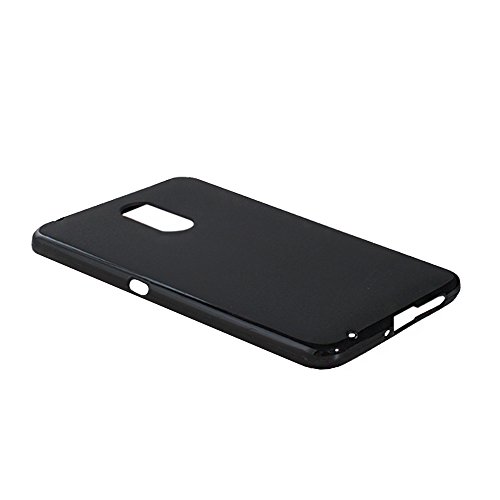 German Tech® – Flexible Gel Schutzhülle für Ulefone Gemini, TPU Hülle aus bestem Silikon gefertigt, die dank unserem exklusivem Design sich einwandfrei an Ihr Smartphone anpasst und optimalen Schutz gewährleistet – Schwarz. - 2