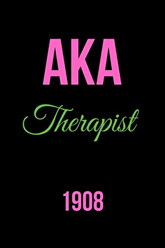Preisvergleich Produktbild AKA Therapist 1908: Blank Lined Journal
