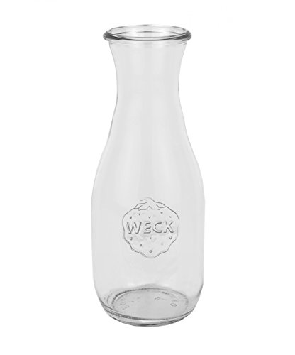 8er Set Weck Gläser 530ml 1/2 Liter Saftflasche inkl. Gelierzauber Rezeptheft von Diamantzucker - 2