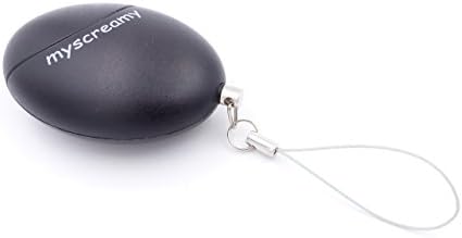 myscreamy Personal Alarm | Pocket Alarm extremely loud | Panic Alarm provides help with harassment, assault | Emergency Self-Defense Alarm | Mini Alarm Keychain