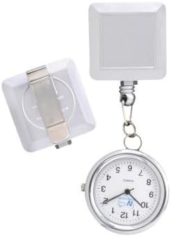 Nurse Square Pulley Watch including White Gift Pouch and One Year Guarantee