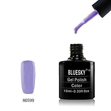 Bluesky Garden Muse Collection UV/LED Soak Off Gel Nail Polish Number 80599, Wisteria Haze 10 ml