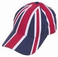 Union Jack Baseball Cap GB UJ Flag Olympics Diamond Jubilee Souvenir Gift Football Rugby by Union Jack