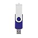 Produktbild Kleine Rotation 128G USB 2.0-Flash-Laufwerke Memory Stick U Disk - blau
