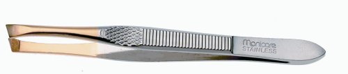 Manicare Slant Tweezers Gold Plated Tips