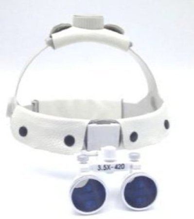 LEVIN dentali New 2LEVIN DENTAL5?x/3LEVIN DENTAL5?x chirurgici occhiali lenti di ingrandimento Maginifying con fascia in pelle