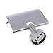 Produktbild KESOTO Tissue-Halter mit Regal Wandhalterung Toilettenpapierhalter Edelstahl-Rolltuch Tissue-Papierhalter