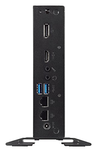 SHUTTLE Barebone XPC slim DS57U Intel i5-5200U HDMI DP 6.4cm Schacht HDD/SSD 2XUSB-3.0 4XUSB-2.0 2XCOM passive Kuehlung schwarz - 4