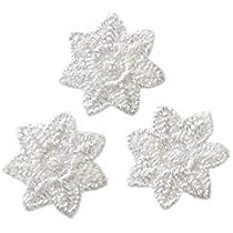 Mono-Quick Sternchen Aufbügler – Kreative Patches Zum Aufnähen Oder Aufbügeln, 1,5 X 1,5 Cm