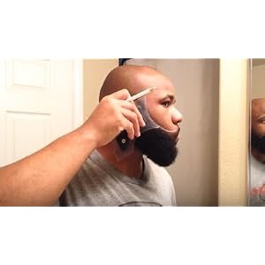 The Cut Buddy As Seen On Shark Tank - Beard Shaping Tool, Hair Trimmer Guide, Mens Beard Template Tool, Goatee Liner… - Image 4
