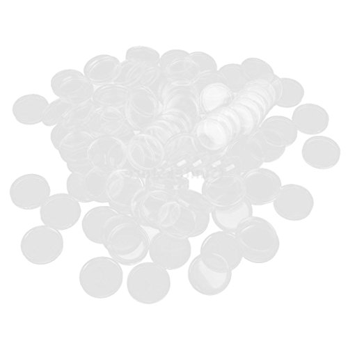Pack Of 100 Clear Coin Capsules Containers Boxes Holders 6 Different Sizes Available 21mm 26mm 30mm 32mm Green 21mm Buy Online In Aruba At Aruba Desertcart Com Productid