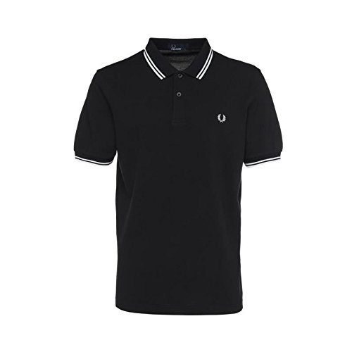 Preisvergleich Produktbild Fred Perry Herren Poloshirt Schwarz L