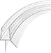 Produktbild Duschdichtung gebogen Viertelkreis Runddusche 50 cm für 4-8 mm Glasstärke