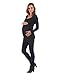 The Essential One - Dark denim maternity jean jegging EOM36