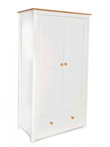 Little House little Dale Wardrobe - Ivory & Oak