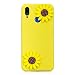 Produktbild Everainy Kompatibel für Samsung Galaxy A9 2018 Hülle Silikon Bumper Gummi Neu Cover Hüllen für Galaxy A9 2018 Handyhülle Stoßfest TPU Stoßstange Candy Farbe Schutzhülle (Gelbe Blume)