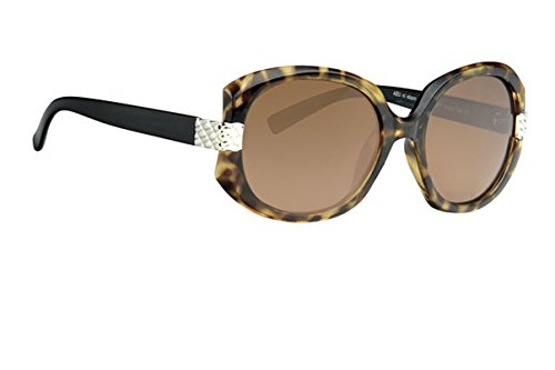 Women sunglasses UREF22F1 - frame silver marbled, lens brown